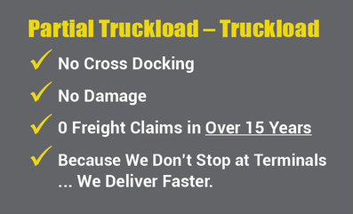Partial Truckload Graphic